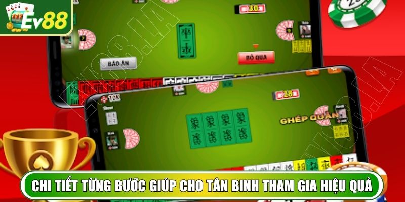 Chi tiết từng bước giúp cho tân binh tham gia hiệu quả