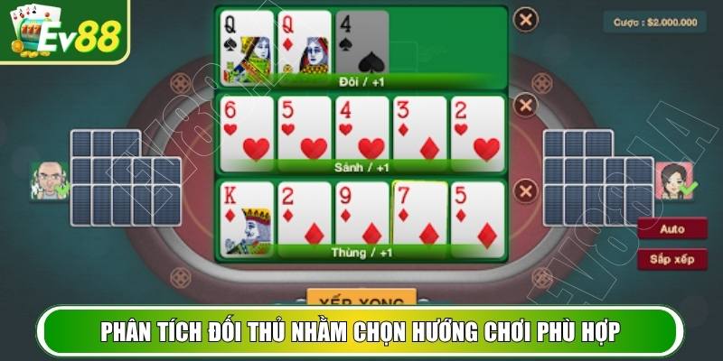 Phân tích đối thủ nhằm chọn hướng chơi phù hợp