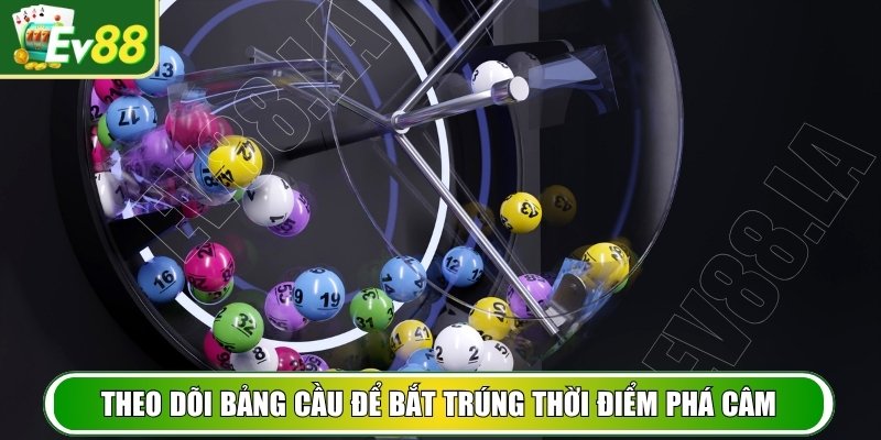 Theo dõi bảng cầu để bắt trúng thời điểm phá câm hiệu quả